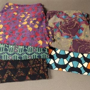 5 LuLaRoe Tall & Curvy leggings